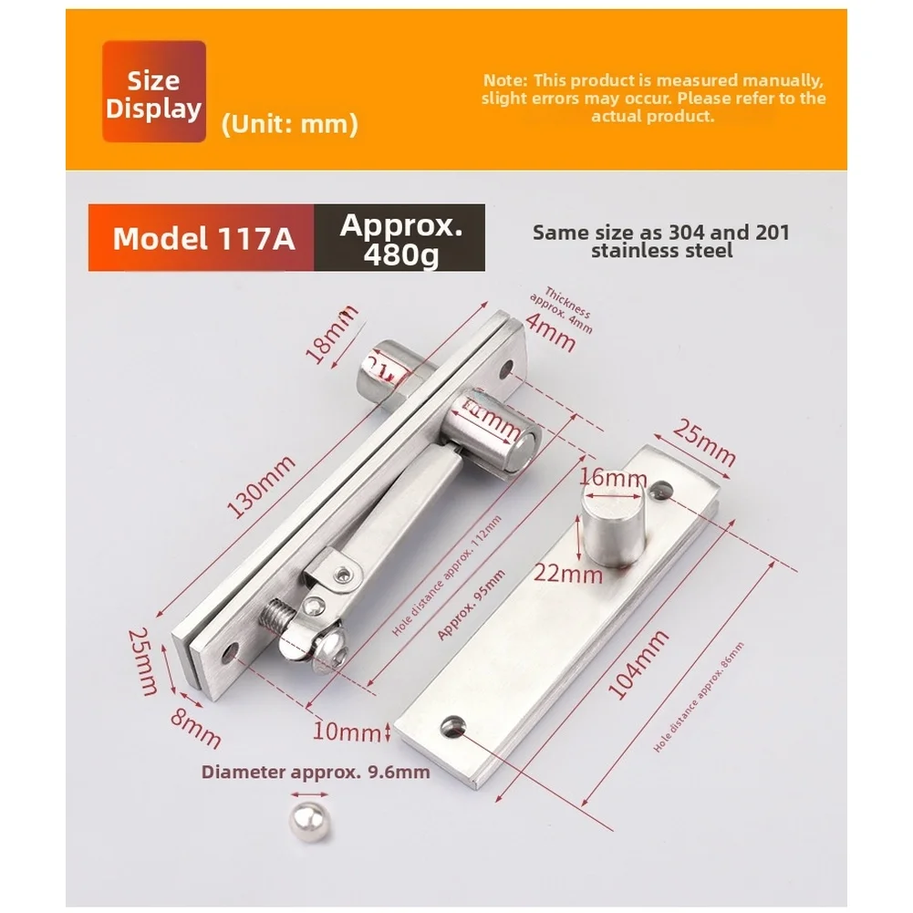 304 Stainless Steel Concealed Hinge for For wood Doors Delivering Consistent Rotation and Long-Term Performance
