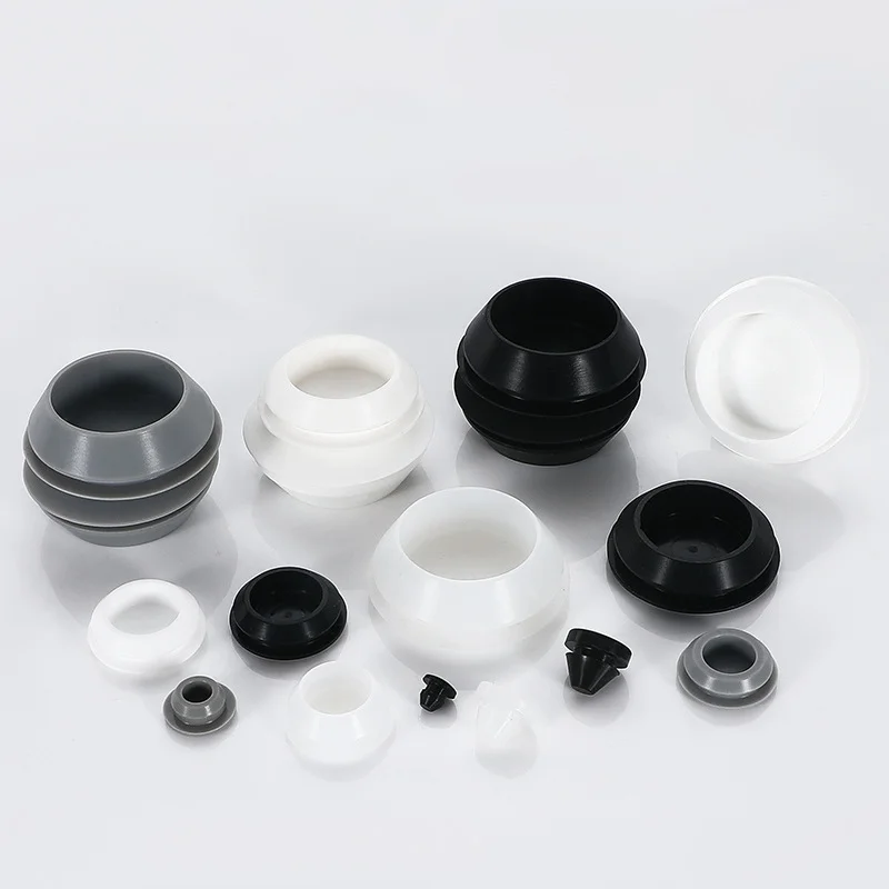 Tampa de vedação de borracha à prova de poeira, resistente ao calor, silicone, plugue redondo, porca, plugues de borracha para cobrir furos, protetor de vedação, tampa final