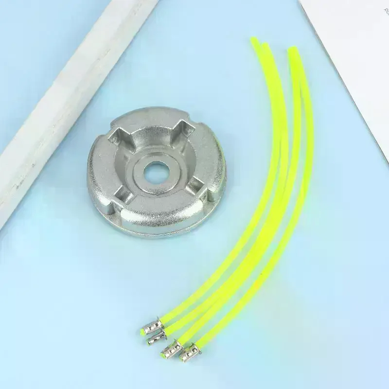 Universal Aluminum Alloy Lawn Mower Head With Nylon Lawn Mowing Line Lawn Mower Replacement Parts