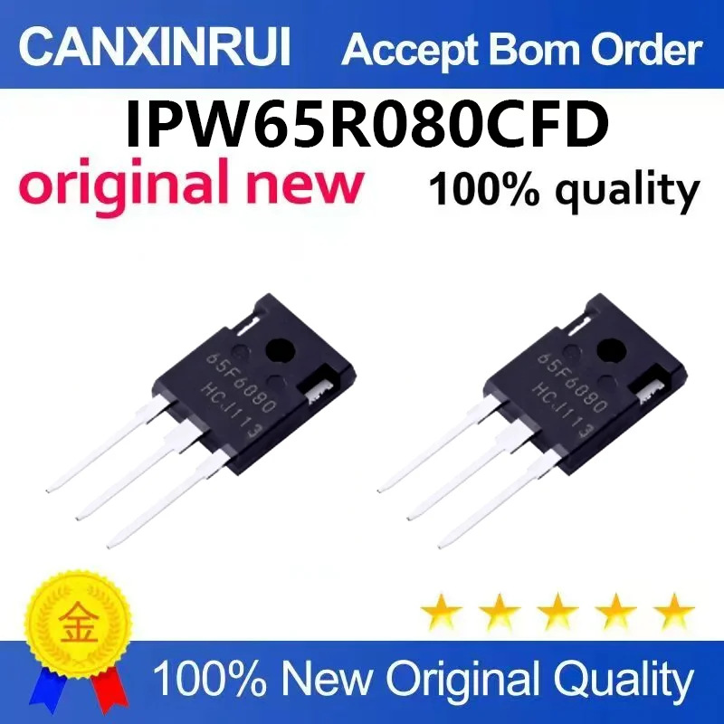 （5pcs-100pcs)Brand new original IPW65R080CFD 65F6080 TO-247 700V 43.3A MOSFET