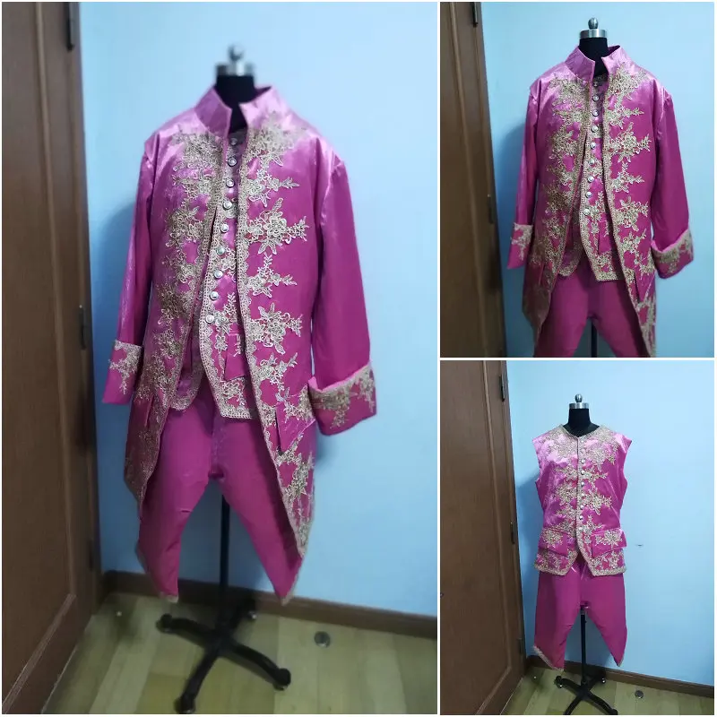 Victorian /Civil War  mens period costume Medieval Renaissance stage performance/Prince charming William D-1018