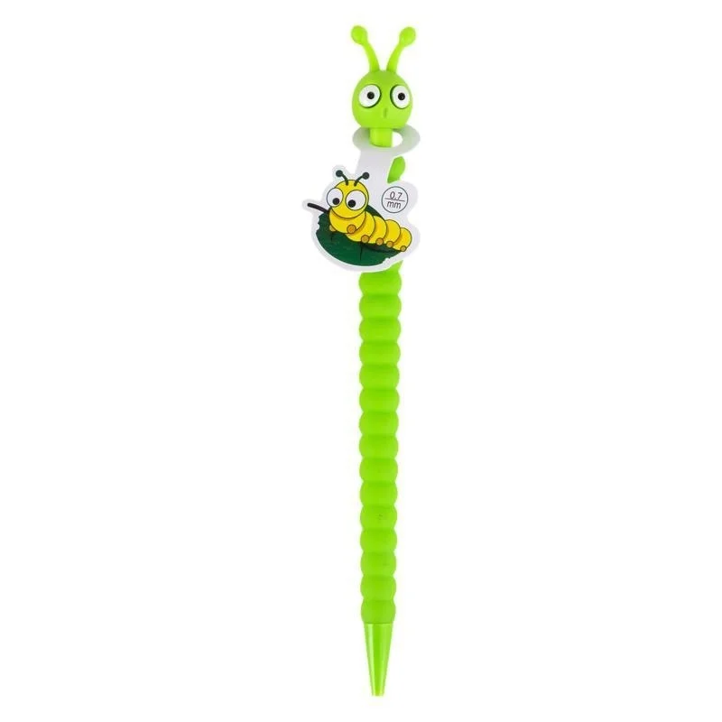 60pcs/lot Creative Caterpillar Mechanical Pencil Cute 0.5/0.7MM Drawing Writing Automatic Pen School Office Supplies - view 5