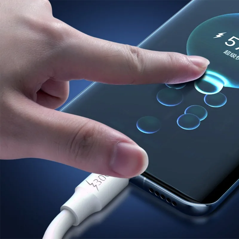 300W Super Fast Charging Cable USB C To Type C Micro USB Liquid Silicone Cable for Samsung IPhone 15 Pro Max S24 Xiaomi Huawei