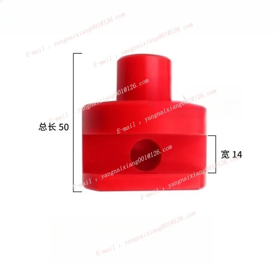 Сиденье с проводящим блоком EDM Используйте контакт подачи питания вверх/вниз с фиксированным сиденьем для Ruijun Mid-leave, аксессуары для станков для резки шелка