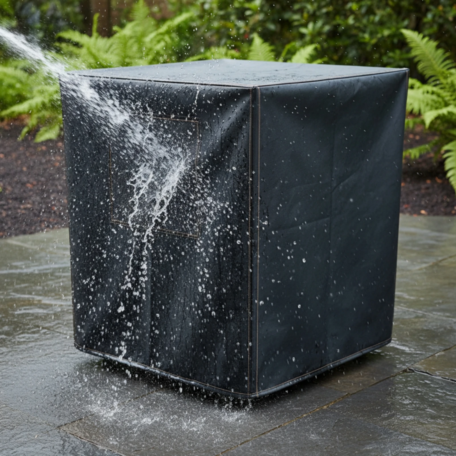 Rectangular Sheltering Cover Dustproof Mesh Window Cover Dust Guard Waterproof Storage Accessory Oxford Cloth