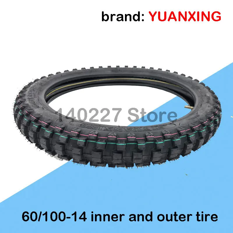 YUANXING 14 inch Tyre Front 60/100-14 Wheel Tire For Chinese Kayo BSE Dirt Pit Bike Off Road Motorcycle