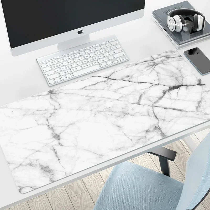Bonito mouse pad mármore escritório mousepad empresa teclado tapete mause gamer pc gabinete mesa almofada de trabalho ratos portátil deskmat