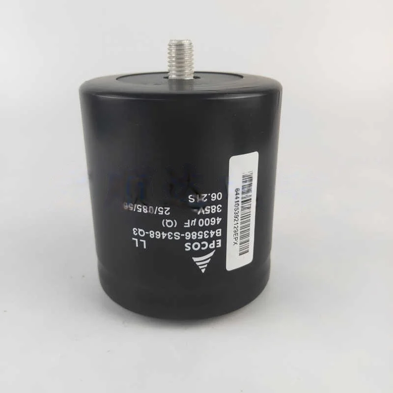 B43586-S3468-Q1 ABB inverter 385V4600uF Q2 Q3 New electrolytic capacitor