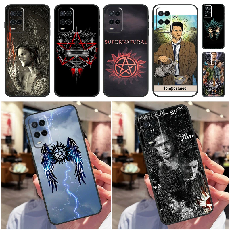 Supernatural TV Show Case For OPPO Find X5 Pro X3 Lite A15 A16 A52 A72 A5 A9 A31 A53 A83 A93 A94 A74 A54 Cover