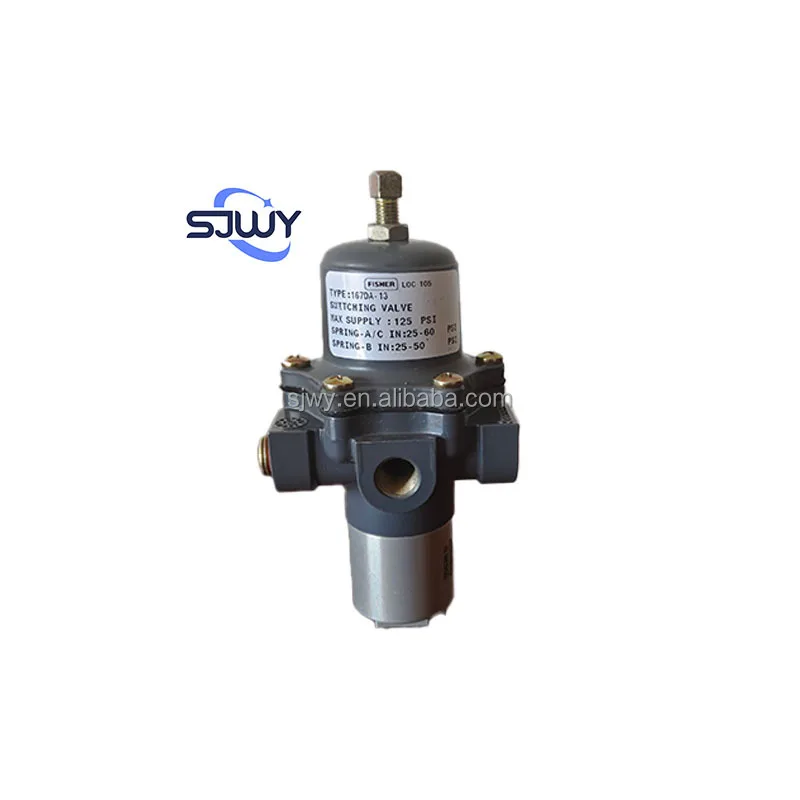 

Fisher 167DA-13 Pressure Regulating Valve Mounted on the Valve 67CFR-237 67CFR-239 67CFR-600 67CFR-226 Pressure Reducing Valve