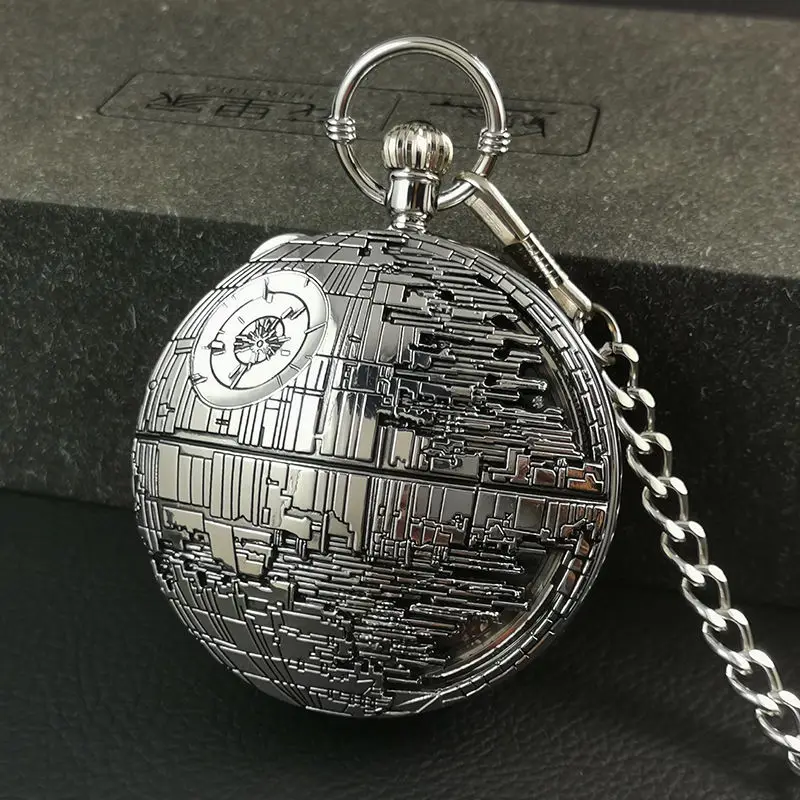 Miniso Joint Death Star Music Pocket Watch Music Box Retro Toys