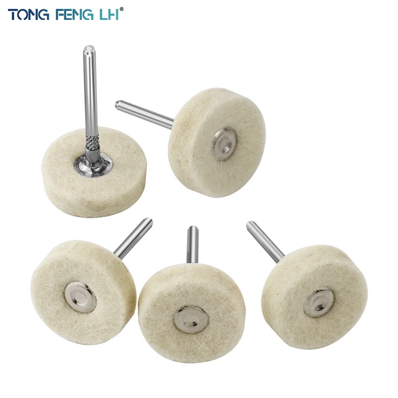 

10 шт., 3 мм, ручка из чистой шерсти, шлифовальный круг из соснового фетра, бархатный шерстяной шлифовальный круг, шарик для полировки бисера из нефрита Будды