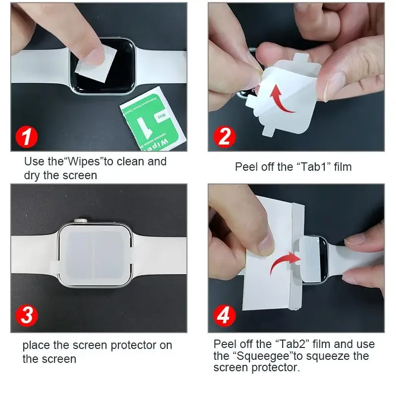 1-5PCS Hydrogel Protective Film For Redmi Watch 6 Clear Soft TPU Protective Films Screen Protector For Xiaomi Redmi Watch 4 5 6 image 6