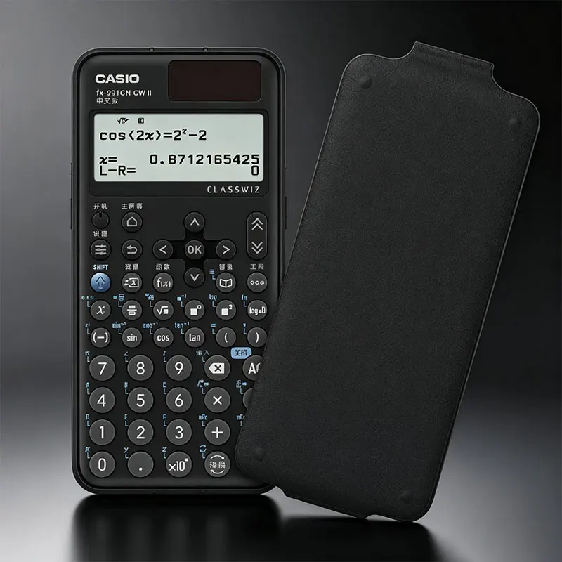 Casio FX-991CN CW/FX-999CN CW/DH-14/AX-12B/MX-120B: een eenvoudige en geavanceerde wetenschappelijke rekenmachine voor het analyseren van bedrijfsrapporten.