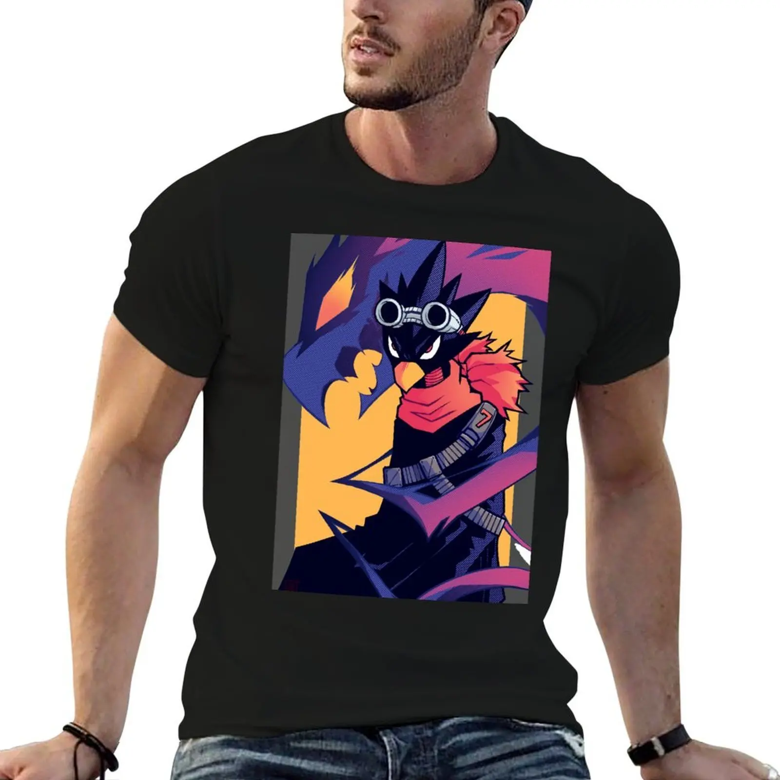 

Tokoyami Fumikage T-Shirt graphic t shirts for man t shirt custom print T-Shirt