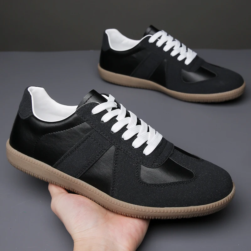 

Men Shoes lace up Brand Fashion Shoes Male Leather Casual Shoes Driving Moccasins Soft Comfortable Luxury Sneakers Men Flats