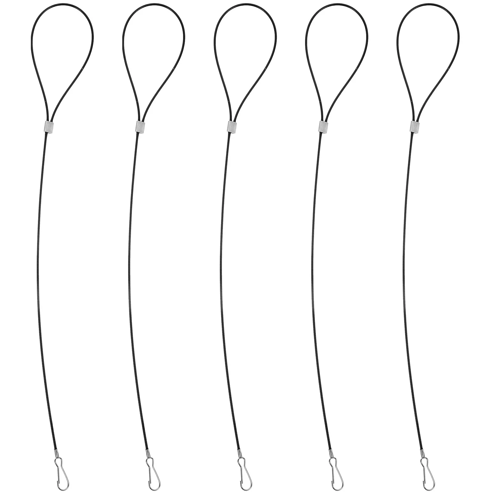 

5pcs Stainless Steel Anti Fall Rope Latch Pull Cable for Fence Garden Door Hardware Adjustable Secure Solution