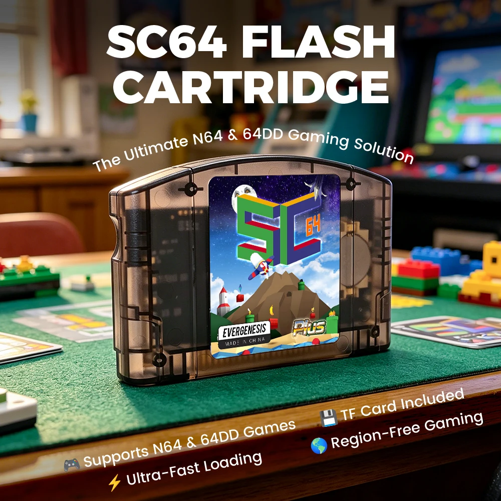 Açık Kaynaklı SC64 FlashCard N - Retro Gaming Raspberry Pi incelemesi ve fiyatı