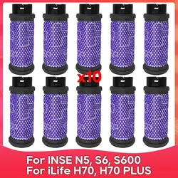 Compatible For ( ILIFE H70, H70 Plus, INSE N5, S6, S6 Plus, S600 ) Vacuum Cleaner Filter Accessory Spare Part