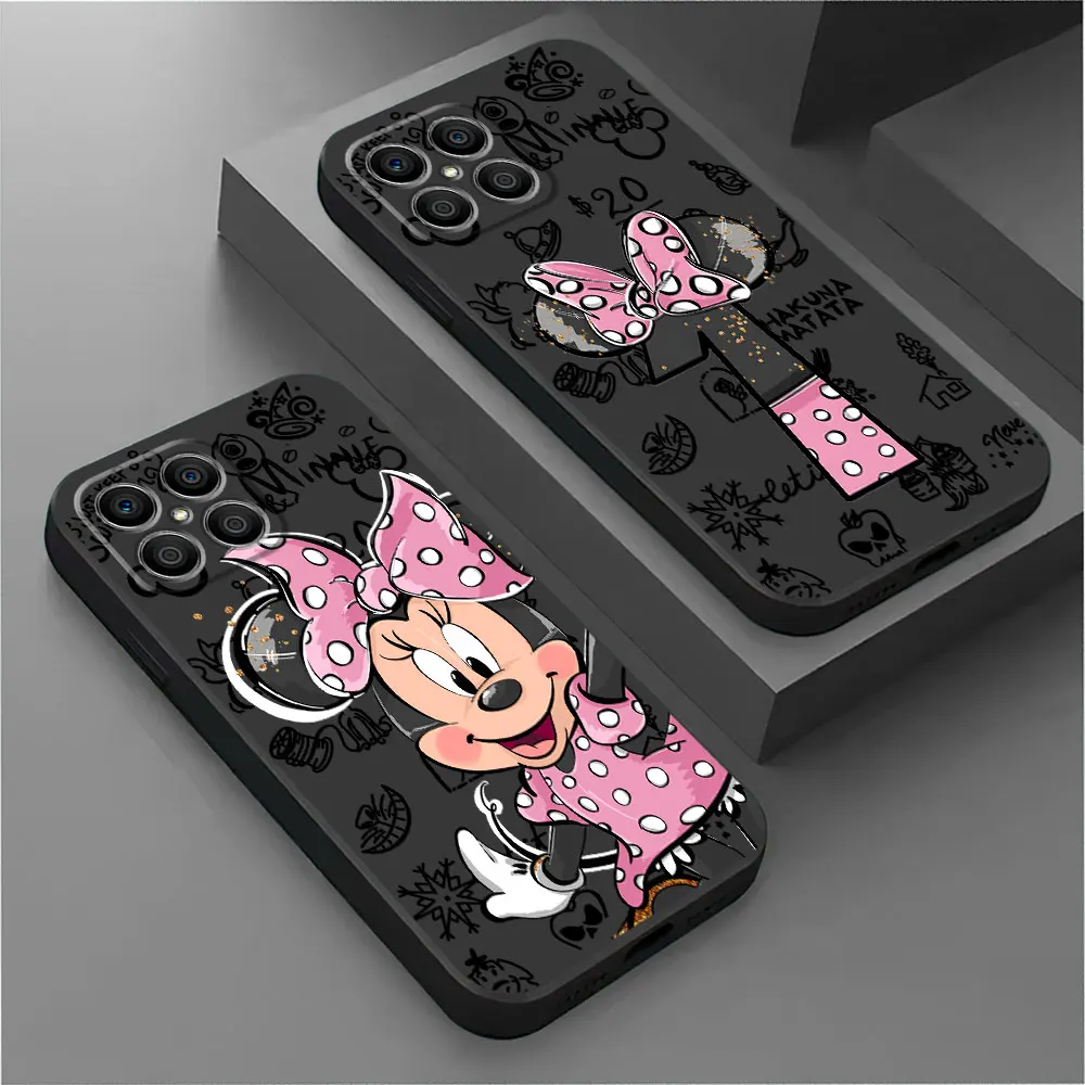 Phone Case for Honor X8 X9a 5G 70 90 Lite Magic4 Magic5 Pro 20 X7 X6 4G X8a 4G 8X Cover Disney Mouse Disney Minnie Cute