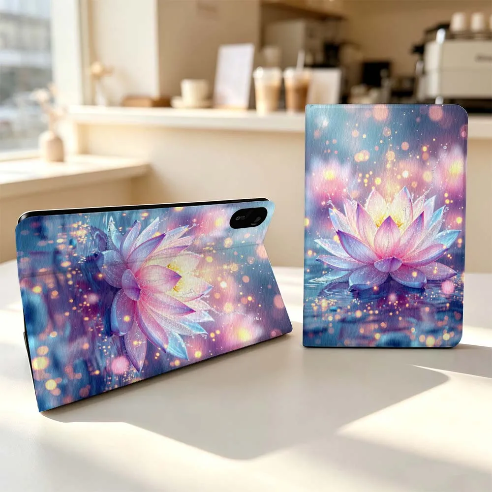 Underwater Pink Lotus For Xiaomi Poco Redmi Pad 8 2 4 5 6 6S 7 7S SE Pro Max 14 11 8.7 11.2 12.5 Inch Tablet Case Fashion