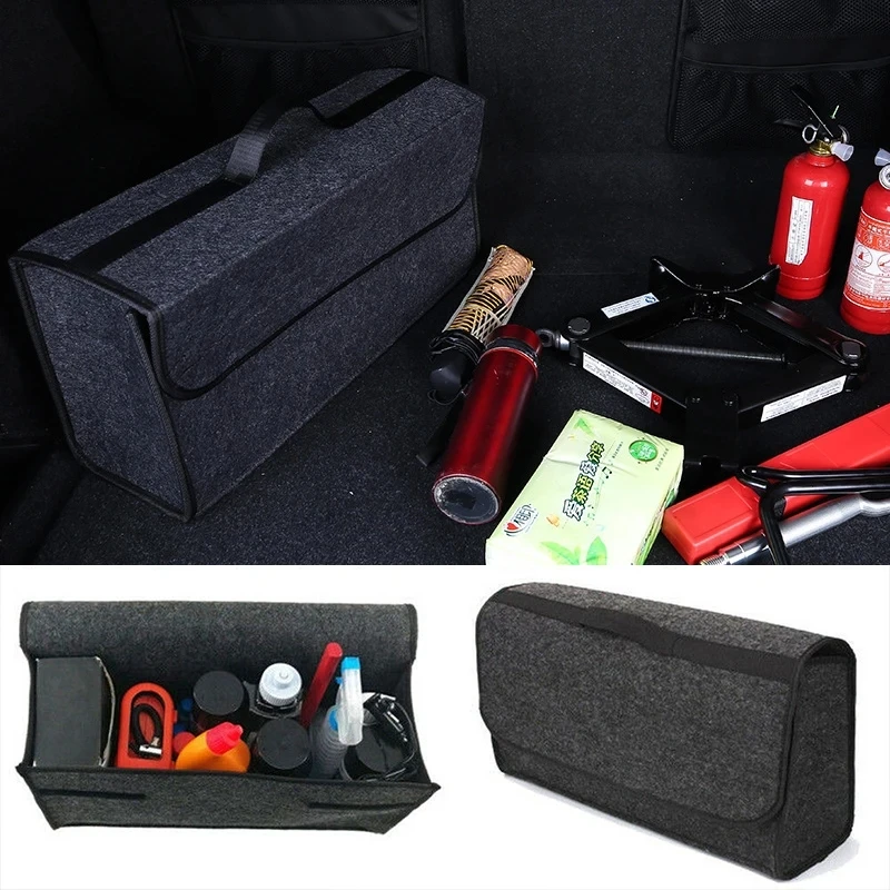 كبير مكافحة زلة مقصورة التمهيد التخزين المنظم أداة سيارة حقيبة التخزين سيارة جذع المنظم لينة ورأى صندوق تخزين الملحقات