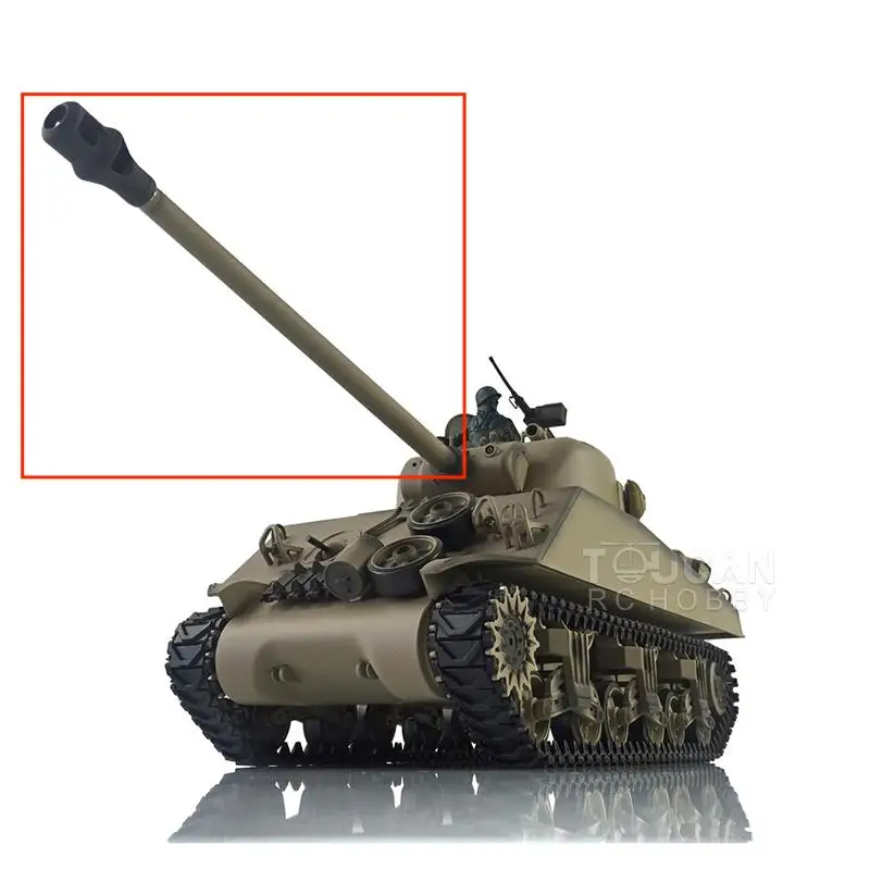 

HENG LONG Spare Parts 1/16 6.0 7.0 USA M4A3 Sherman RC Tank 3898 Toucan Controlled Toys Model Recoil Barrel BB Unit TH19827-SMT8