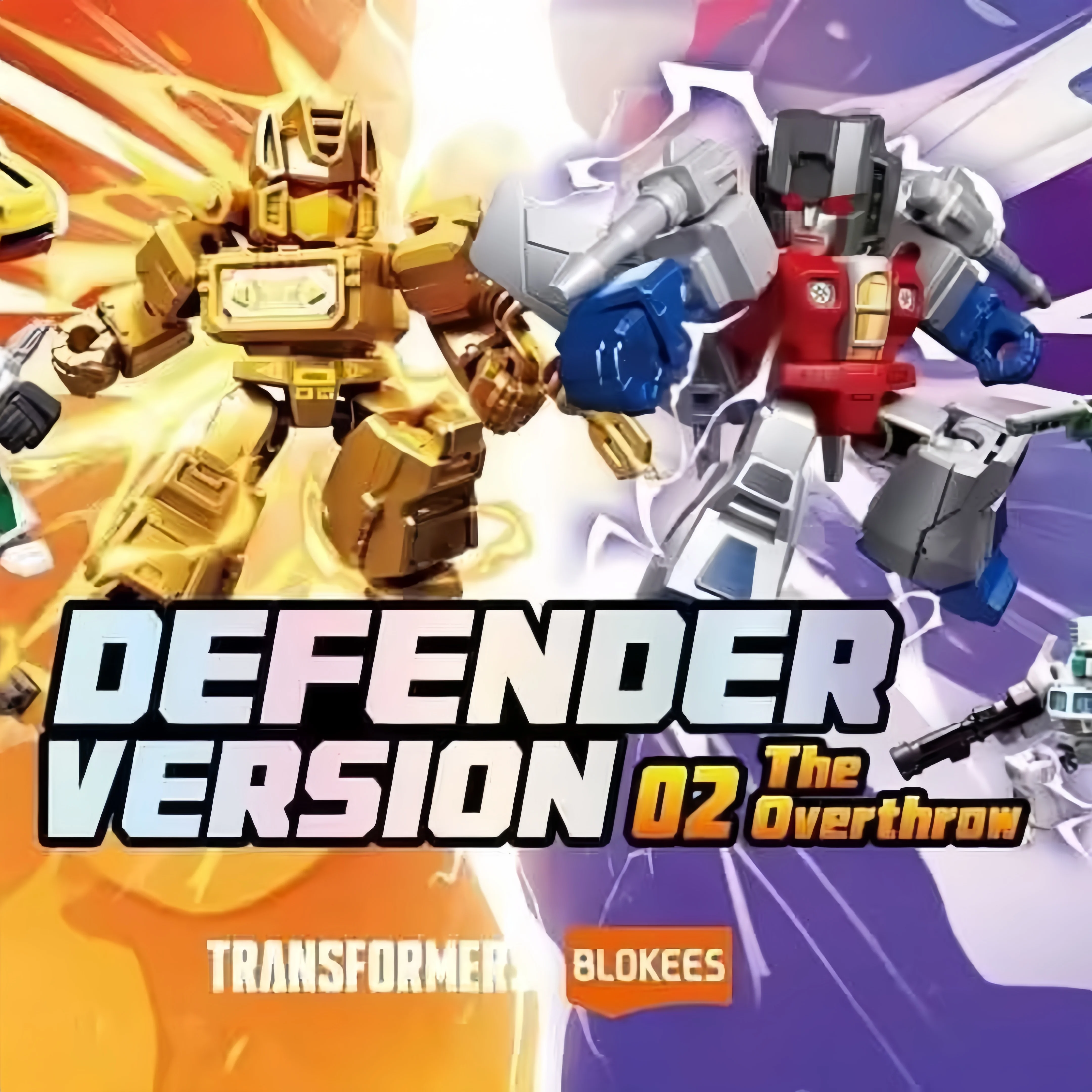 Nieuwe Blokees Transformers Blok Defender Versie Wave 2 Optimus Prime Megatron Starscream Bumblebee Robot Kinderen Montage Speelgoed Gift