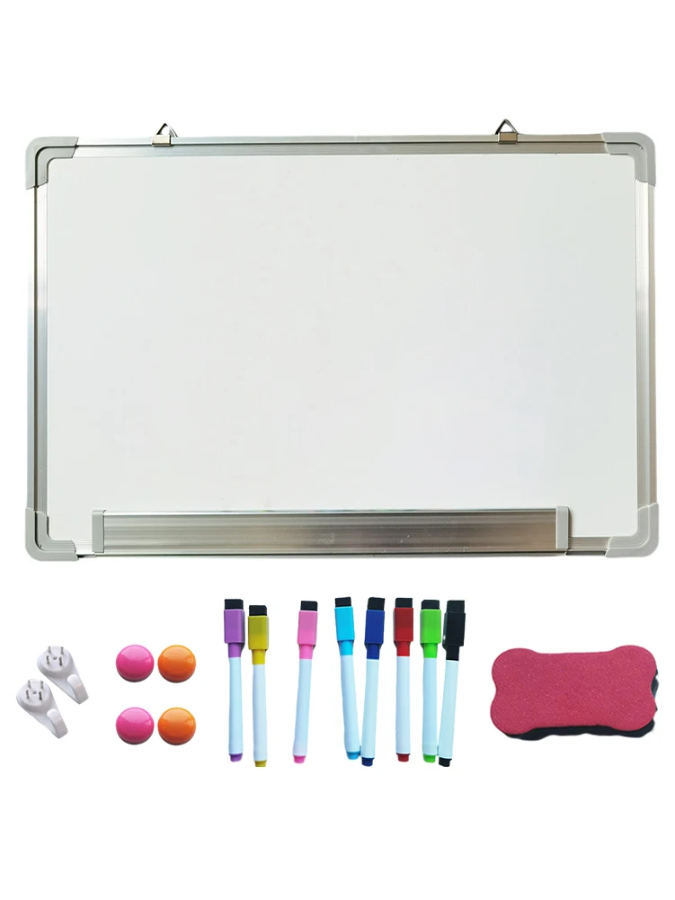 Pizarra magnética grande para el hogar y la Oficina, imanes duraderos de borrado en seco, rotuladores de aluminio para pared, cocina y escuela