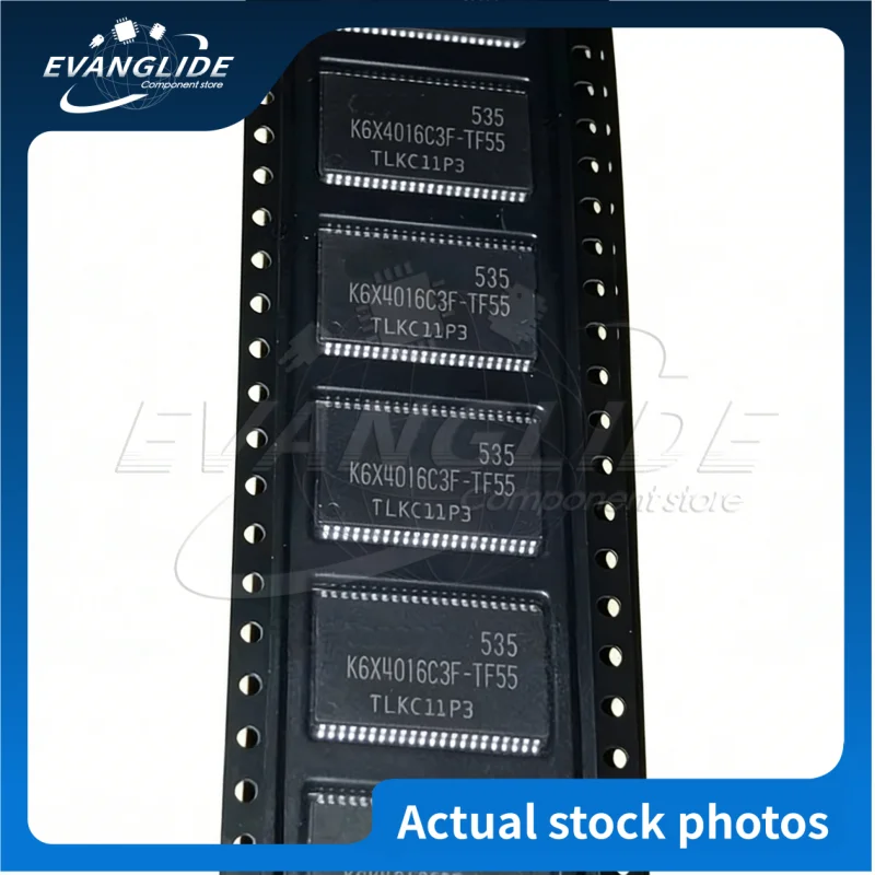 10 PCS/LOT Original & New K6X4016C3F-UF55 K6X4016C3F K6X4016T3F-TF70 K6X4016T3F K6X4016C3F-TF55 K6X4016C3F TSOP44 Chip