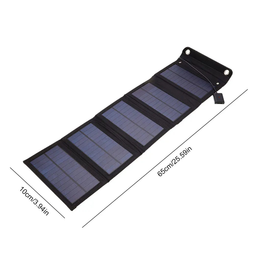 15 W faltbares Solarpanel-Set, IP65, wasserdicht, faltbar, Solar-Ladegerät, leichtes Solar-Kraftwerk für Outdoor-Aktivitäten