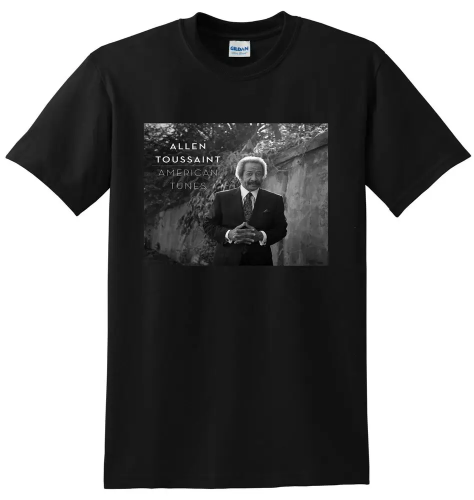 ALLEN TOUSSAINT T SHIRT American Tunes Vinyl Cd Cover SMALL MEDIUM LARGE XL Unisex T-shirts For Man Woman Short