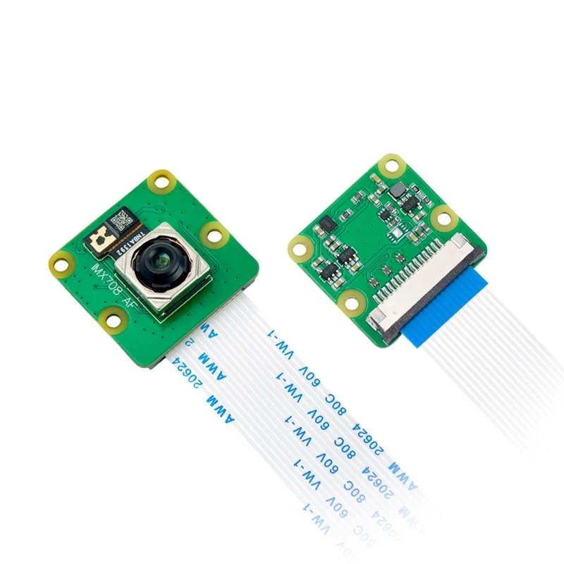 DN-For Raspberry Pi Camera Module 3 Wide 12MP IMX708 كاميرا التركيز التلقائي زاوية واسعة 75 درجة لـ Raspberry Pi 5 والصفر