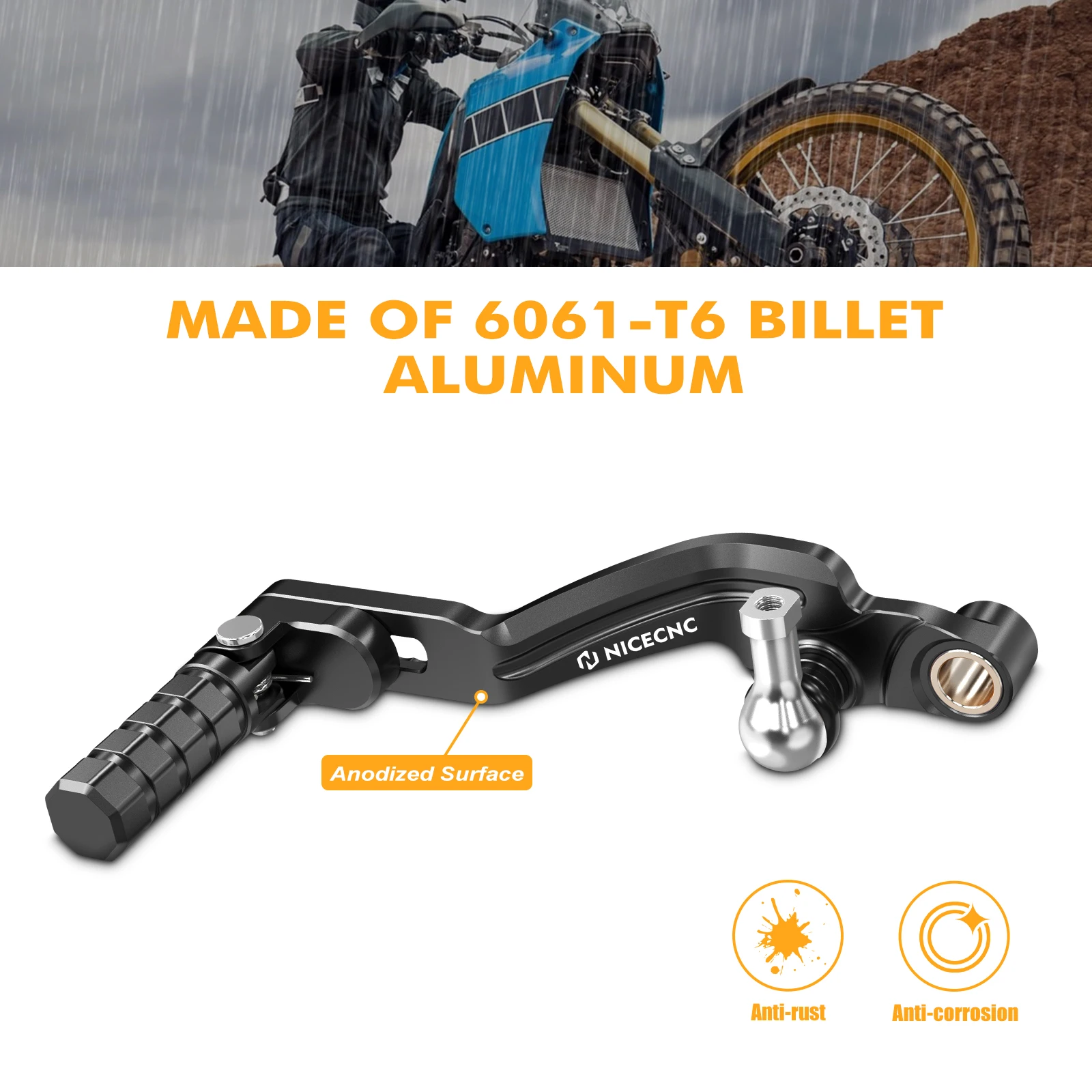 For 2019-2024 Yamaha Tenere 700 XTZ 700 Motorcycle Gear Shift Lever Tenere700 T700 Rally Edition 2020 2021 2022 2023 2024 - Image 5