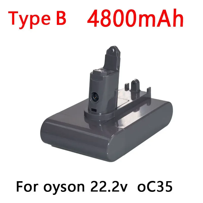 22.2V B 4800mAh DC34 Type-B Battery For Dyson DC31 DC31B DC35 DC44 DC45 Handheld Power Tool Battery