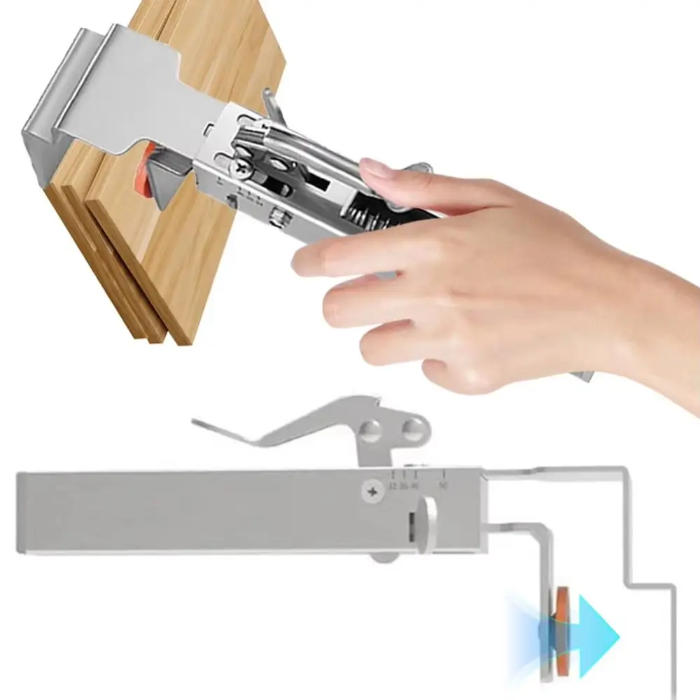 

Detachable Adjustable Drawer Fix Clip Hand Tool Fast Press Woodworking Jig Adjustable Telescopic Drawer Panel Clip Cabinet