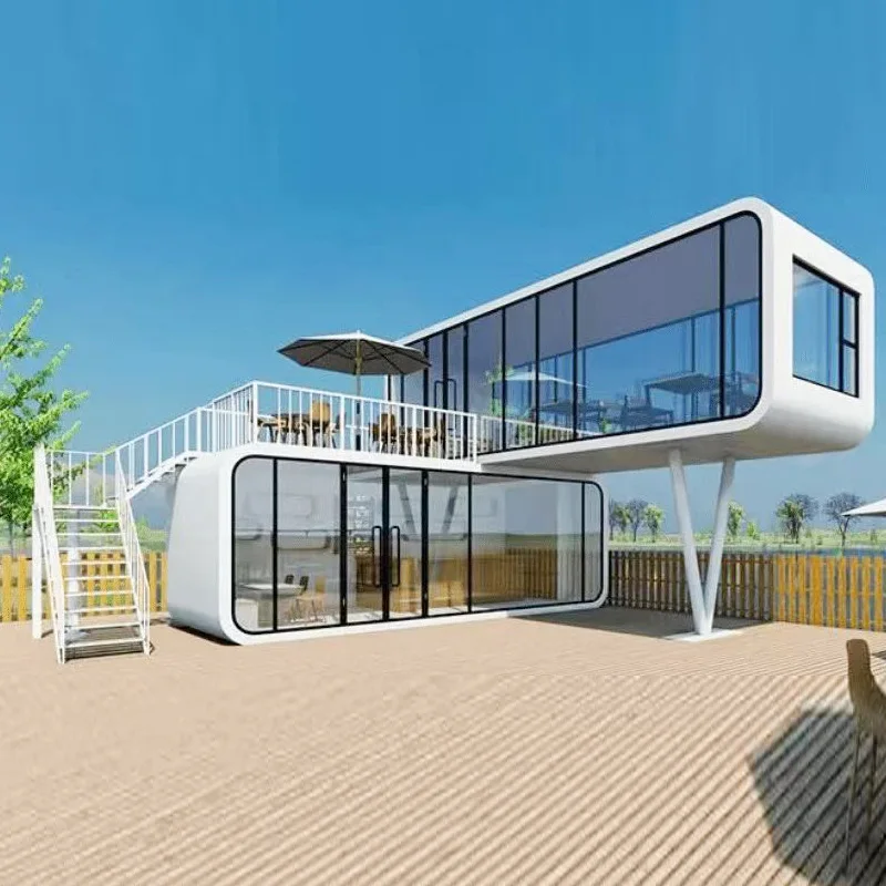 Factory Direct 2026 Top RatedPrefabricated Houses Space Capsules Camping Small Mobile Custom Container  Modular Houses