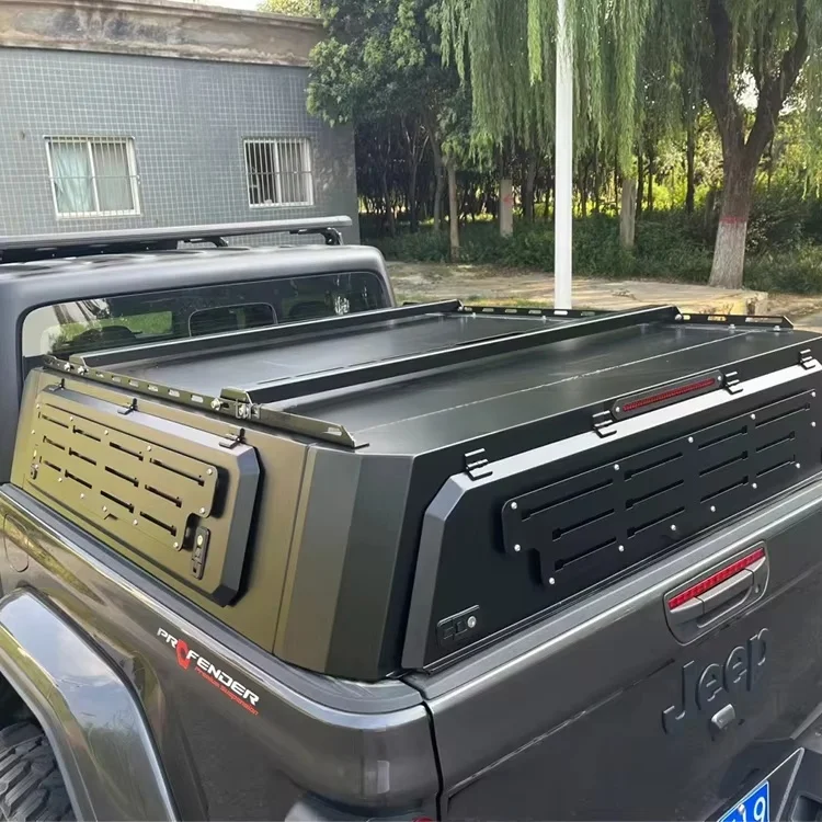 

2025 Tundra 5Ft Pickup Truck Bed Wildtrak Aluminum Alloy Camper Shell Canopy Topper Universal 4X4