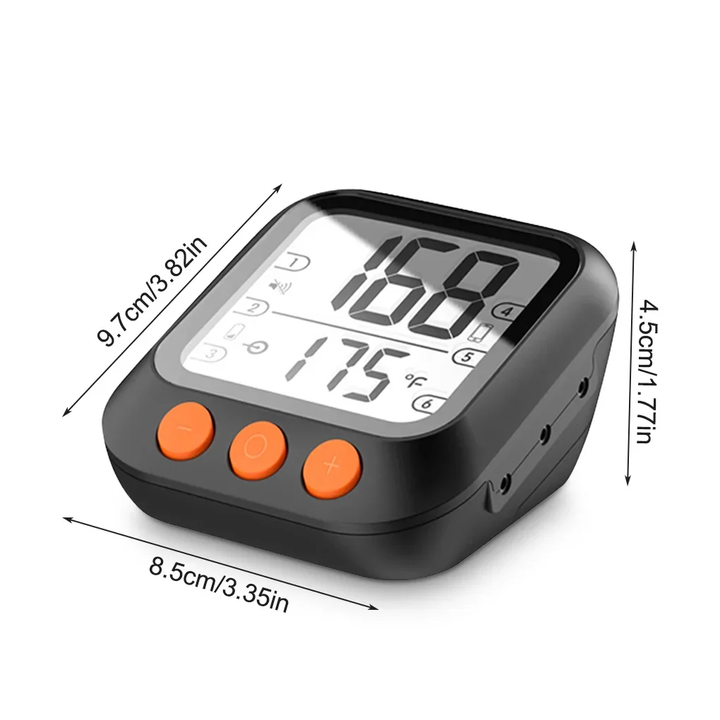 Tuya Smart BBQ Barbecue Grill Meat Thermometer Tuya Smart Life Mobile APP Control BBQ Water Temperature Measurement