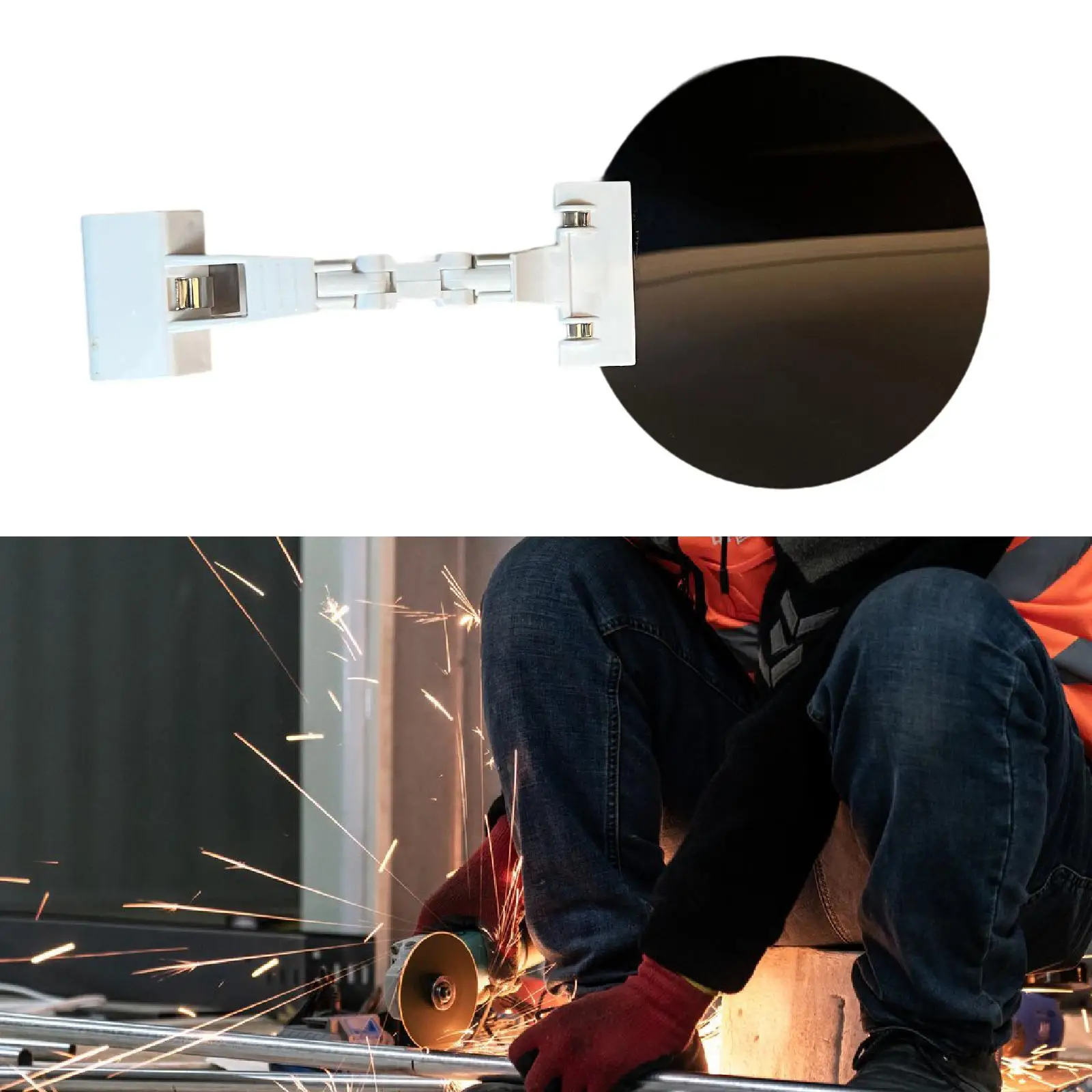 

Welding Blackout Panel, Welding Helmet Alternative Adjustable Welding Len for