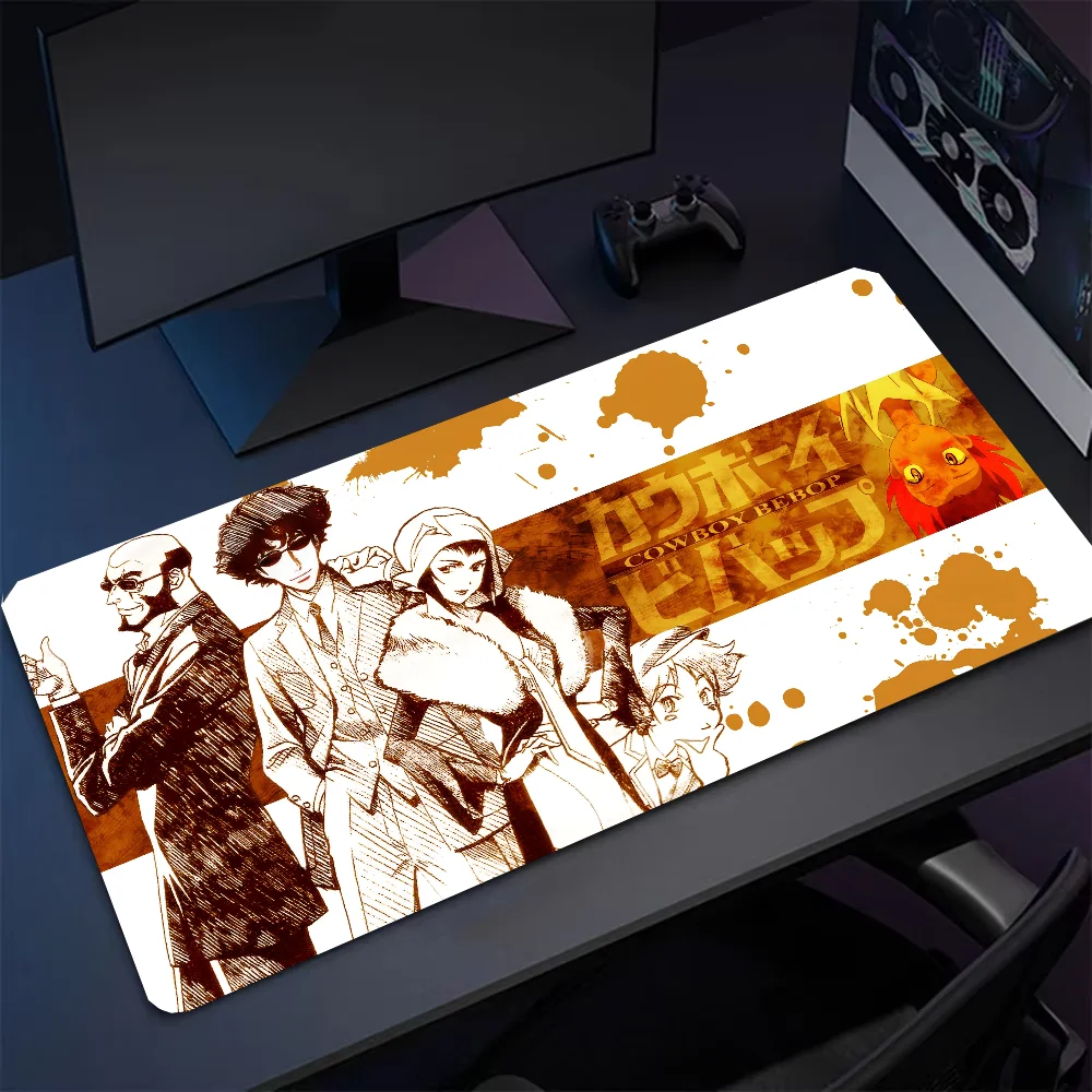 Space Cowboy Bebop Mousepad Mouse Mat Desk Mat With Pad Gaming Accessories Prime Gaming XXL Keyboard Pad Padding Mat