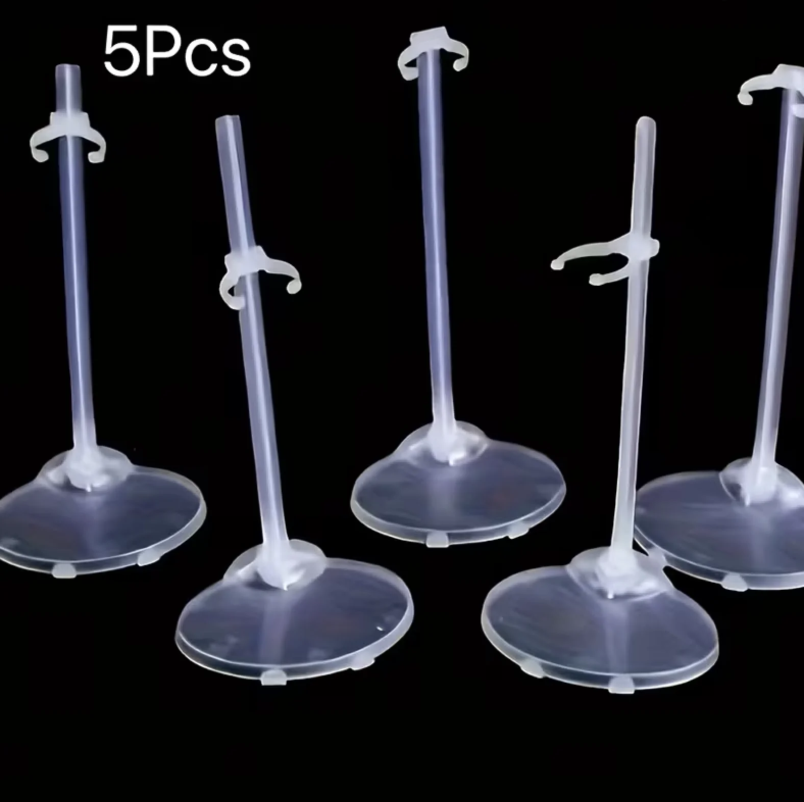5 Pcs Adjustable for Doll Stands for Displaying Mini for Dolls, Suitable for Dolls Ranging from for 11 to 13 Inches in Height