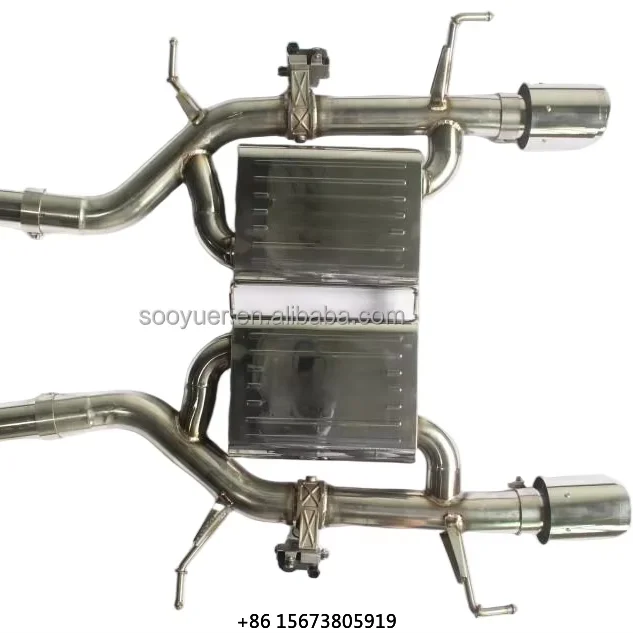 

Performance Car Catback Muffler for ATS 2.0T Stainless Steel Race Sport Valvetronic Exhaust SystemCustomed