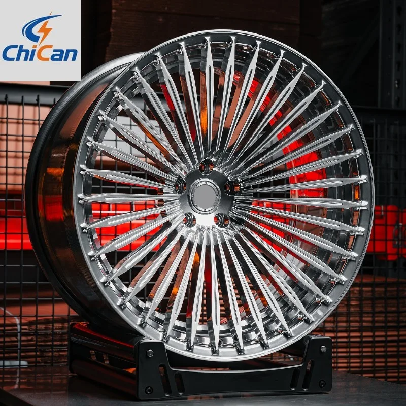 

【2026】Chican Custom Forged Multi Spoke Monoblock Alloy Wheels Black Forged Wheels Rim 5x112 5X130 5X120 5X112 5X114.3 6X135 6X13