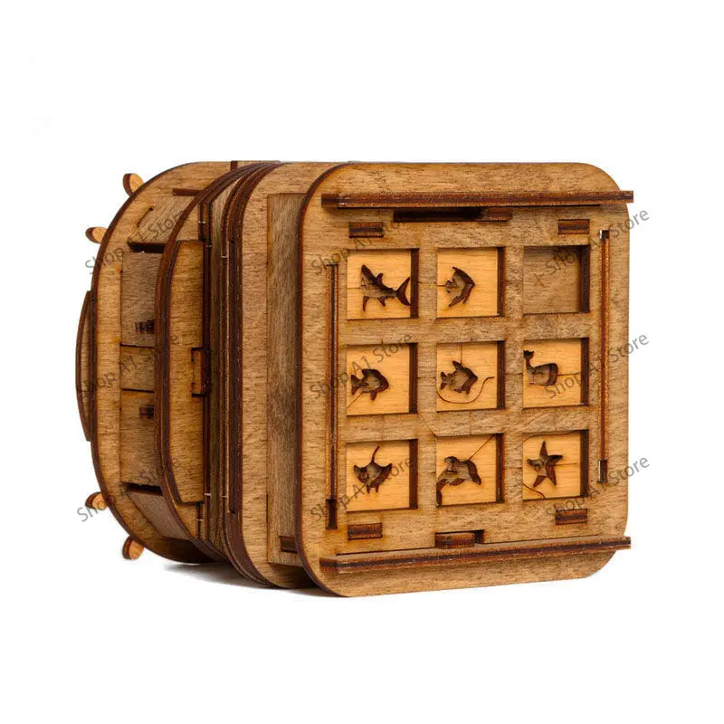 

Высокосложная головоломка-кодовершинка для расшифровки, игрушка-головоломка для развития интеллекта, подарок