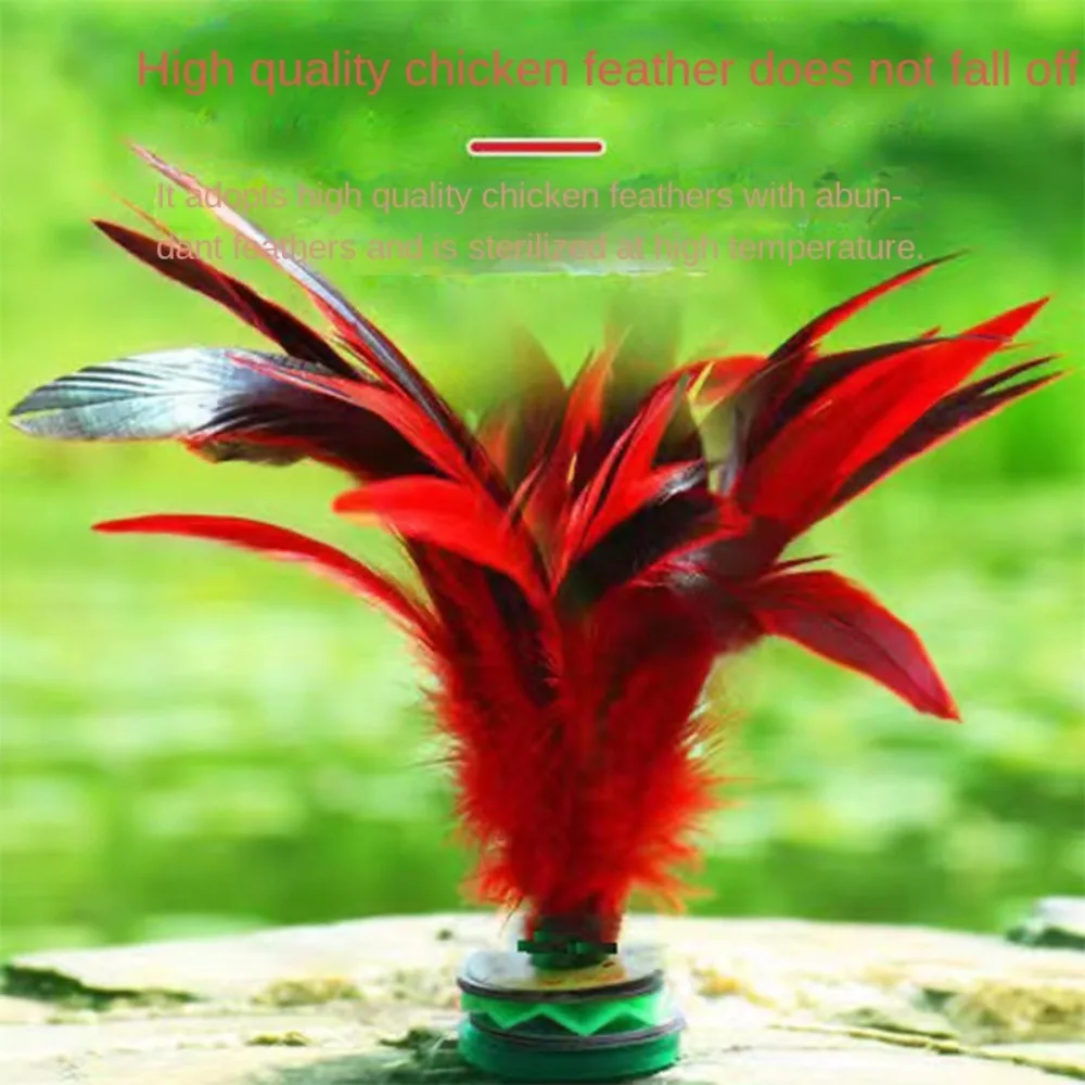 Fitness Foot Kick Kick Shuttlecock Portable Durable Feather Shuttlecock Handwheel Multi-functional Children