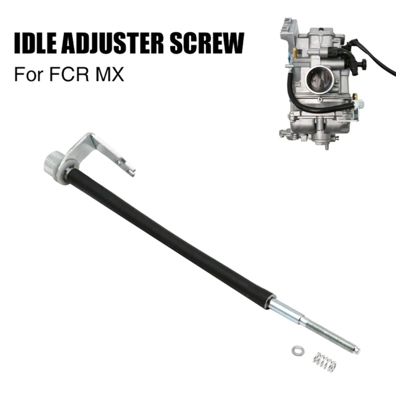 Idle Speed Adjustment Screw Cable for Keihin FCR MX Carburetor Idle Speed Regulator Adjustment Cable Tools Dropship