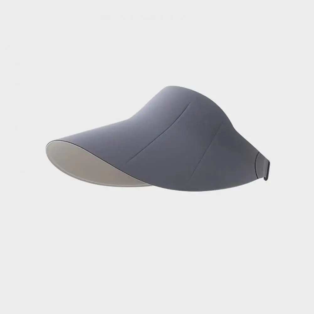 Comfortable Sun Hat Reversible Summer Hat Empty Top Sun Hat with Wind-resistant Brim Double-sided Wearable Cycling for Outdoor
