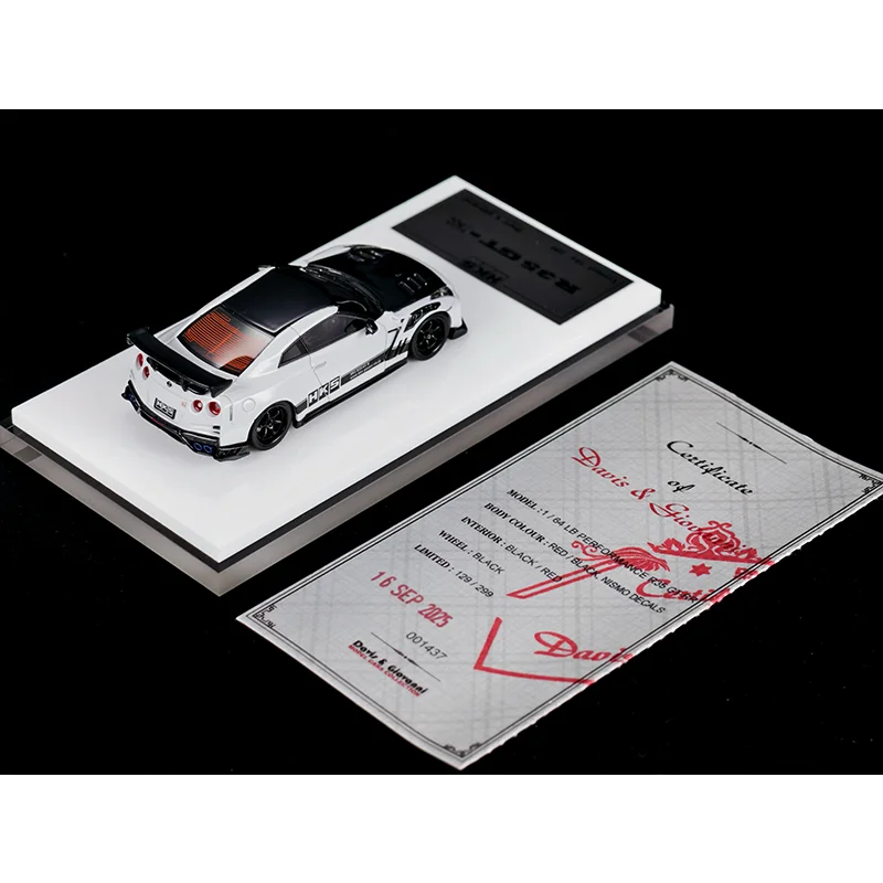 신제품 입고 Dg 1:64 R35 Gt-Rr Hks Lb F40 2025 Apa Xpo 전시회 한정판 미니어처 레진 자동차 모델 맞춤형 장난감 선물