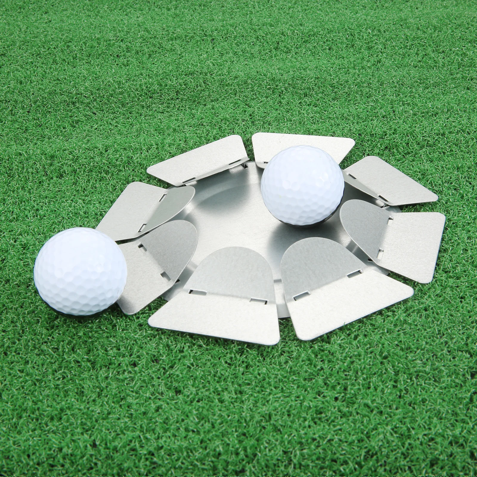 1PC All-Direction Golf Putting Cups Metal Golfer Club Practice Hole Indoor/Outdoor Training Aid 7inch Golf Acessories